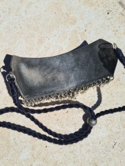 Bohemian choker with pearls