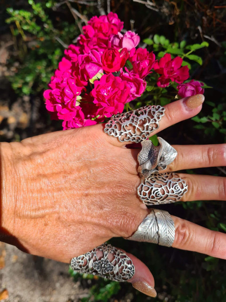 ethnic boho zamac ring