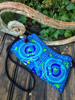 Handcrafted embroidered fabric bags